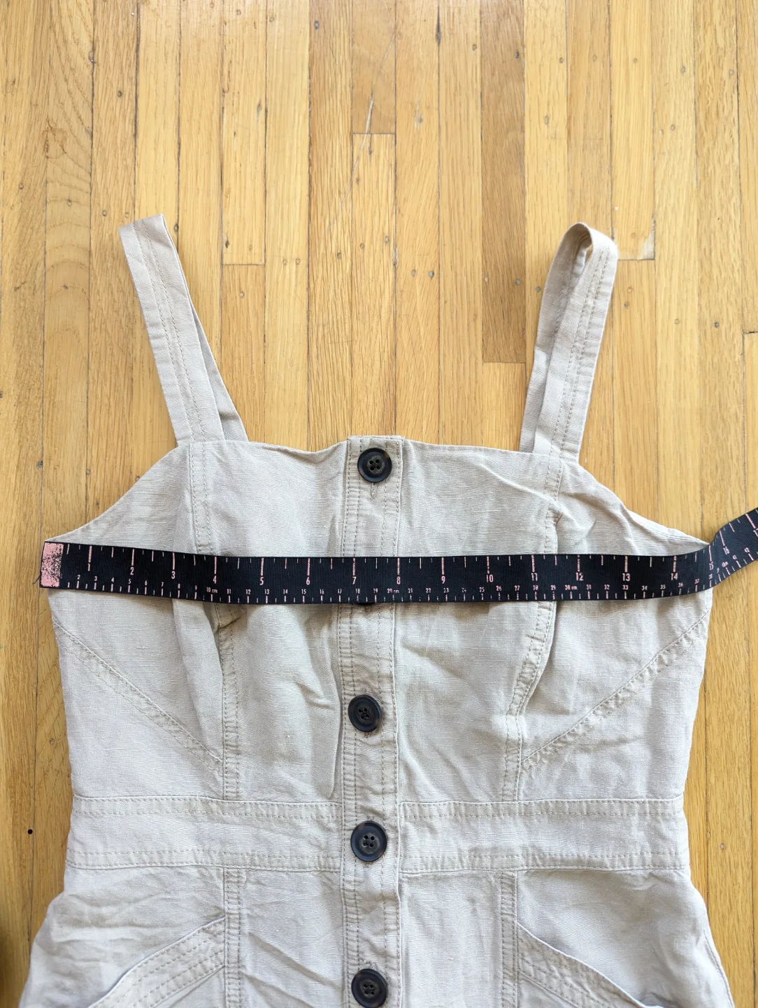 Banana Republic Linen Blend Dress - Size 0 image indicator(3)