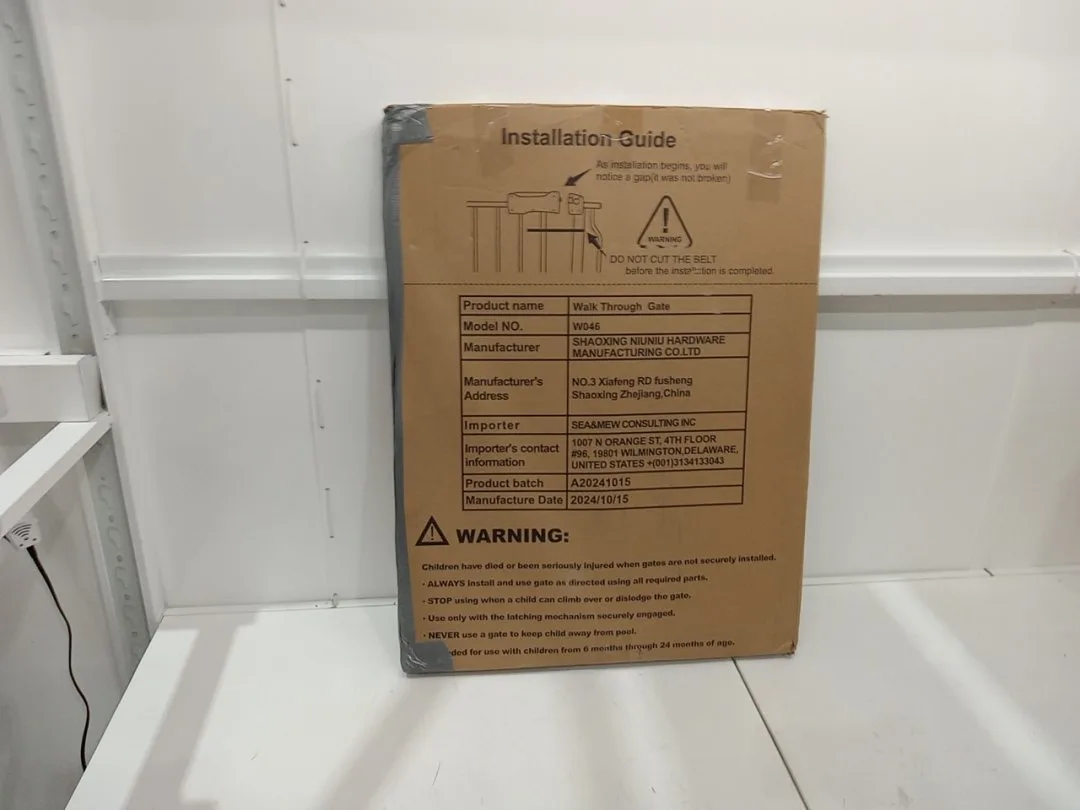 ALLAIBB CHILD/PET SAFETY GATES  PRESSURE MOUNT-  24.02"-29.13" image indicator(2)