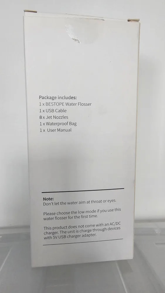 💚 BESTOPE Cordless Water Flosser image indicator(3)