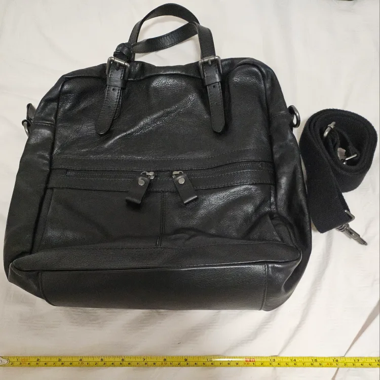 Bugatti Black Leather Handbag thumbnail