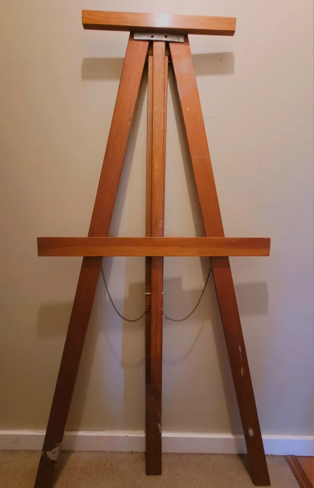 Adjustable Wooden Easel thumbnail