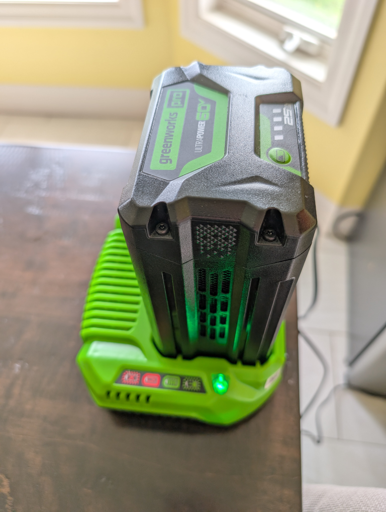 Greenworks Pro 60V UltraPower Battery and Charger - photo 2
