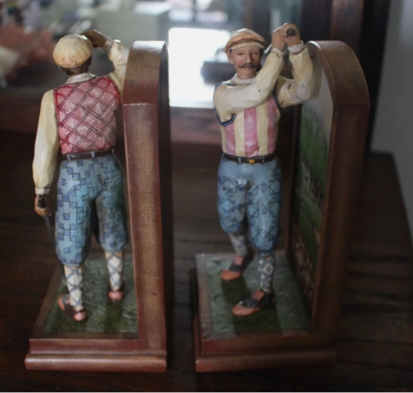 Jim Shore Heartwood Creek Golf Bookends - photo 3