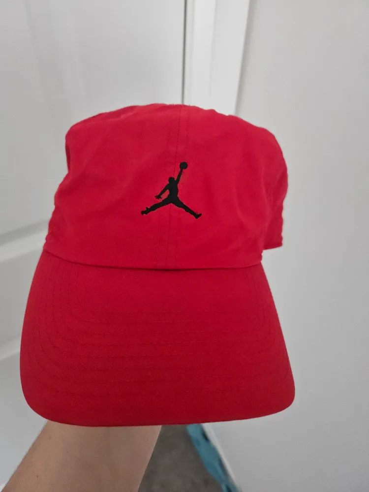 Jordan Red Cap - Adjustable Size unique thumbnail