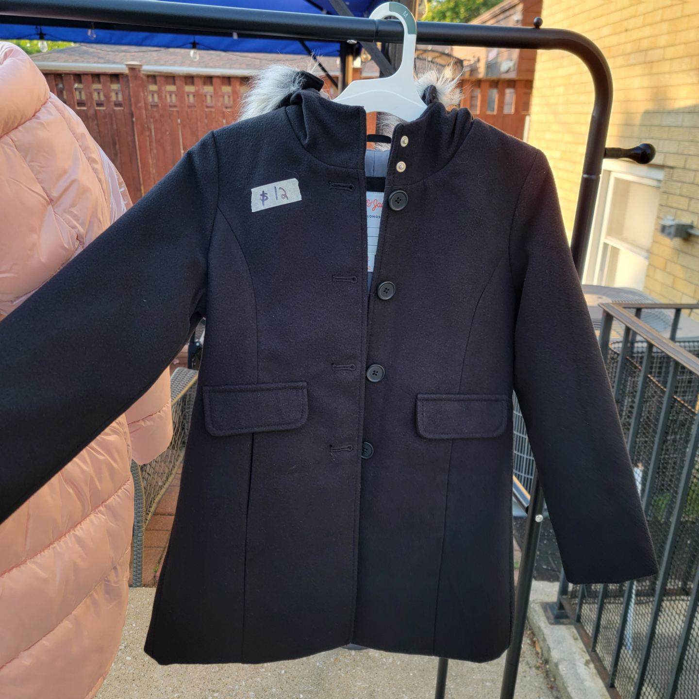 Cat & Jack Black Winter Coat