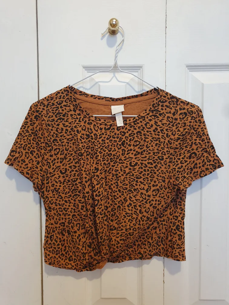 H&M Animal Print Top - Small thumbnail