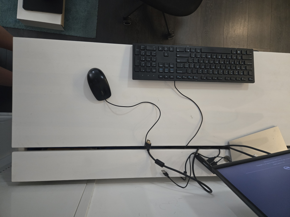 Ikea White Desk with Drawers - photo 2