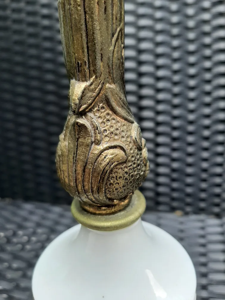 Vintage Ornate Metal Candle Holder image indicator(6)