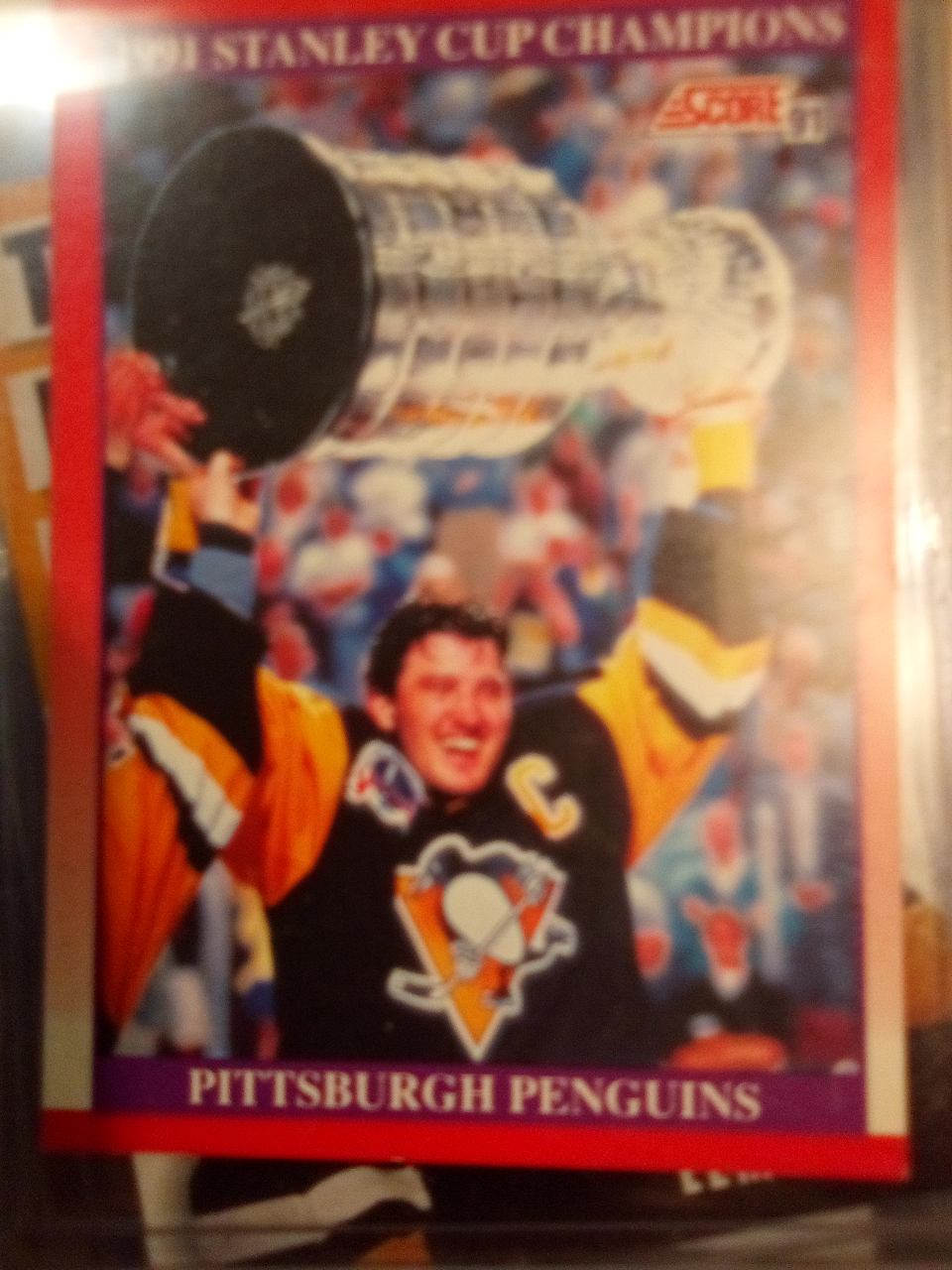 Hockey Cards - Mario Lemieux and Pittsburgh Penguins - photo 5