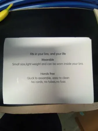 Wearable Breast Pump - Hands Free. brand new. image indicator(3)