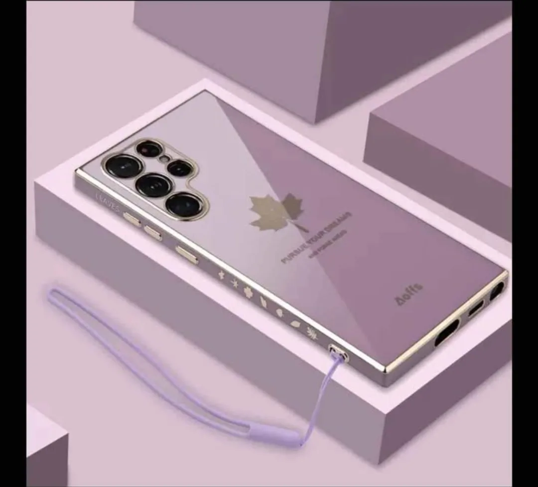 Purple Cell Phone Case sansung s23 for girls thumbnail