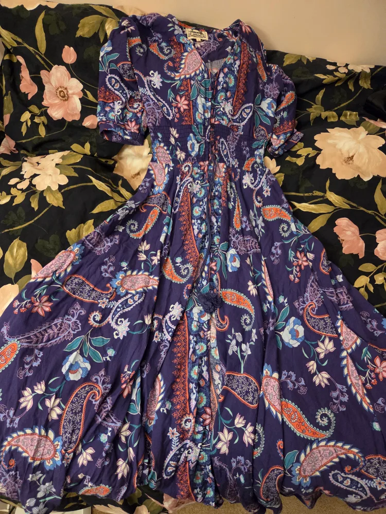 Paisley Print Dress thumbnail