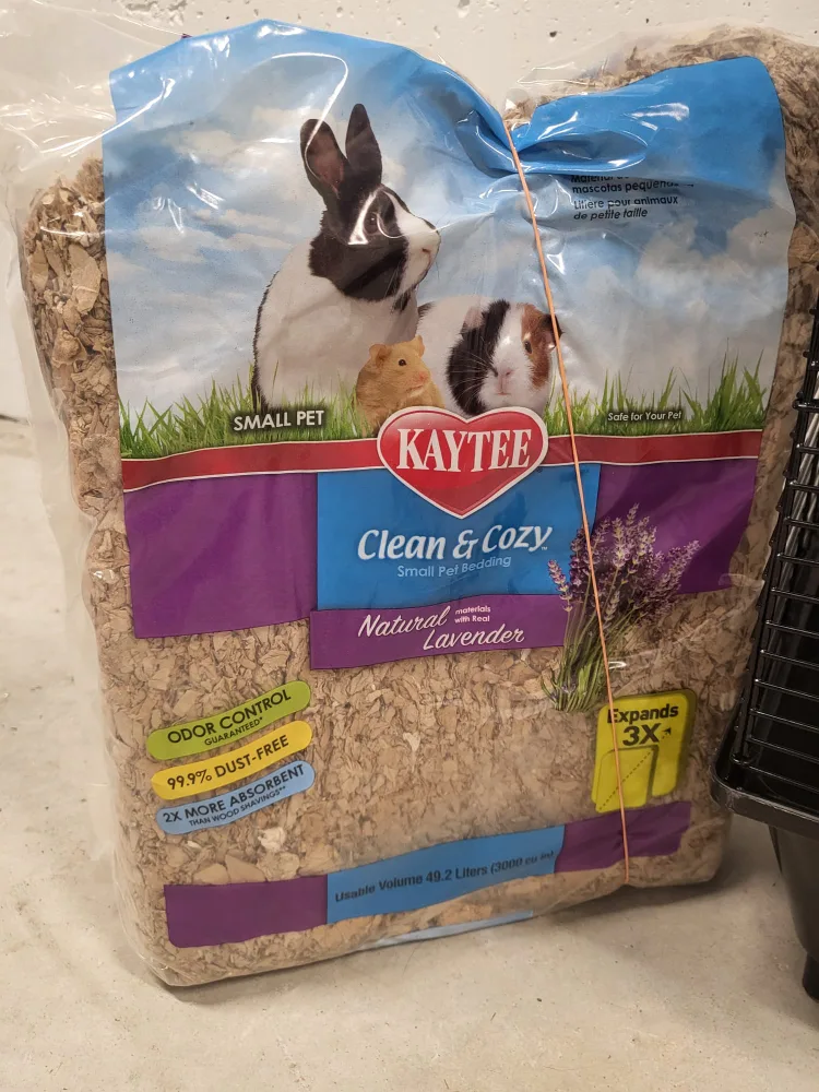 Small Pet Cage and Lavender Bedding Bundle image indicator(5)