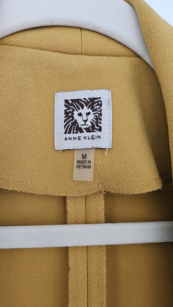 Anne Klein Women's Blazer - Size M (fits Large), mustard colour - photo 4