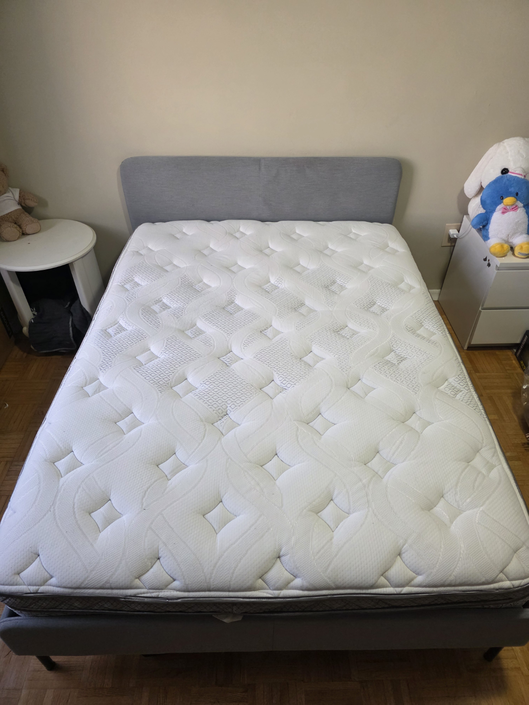 Full Sized Bedframe and Mattress - photo 2