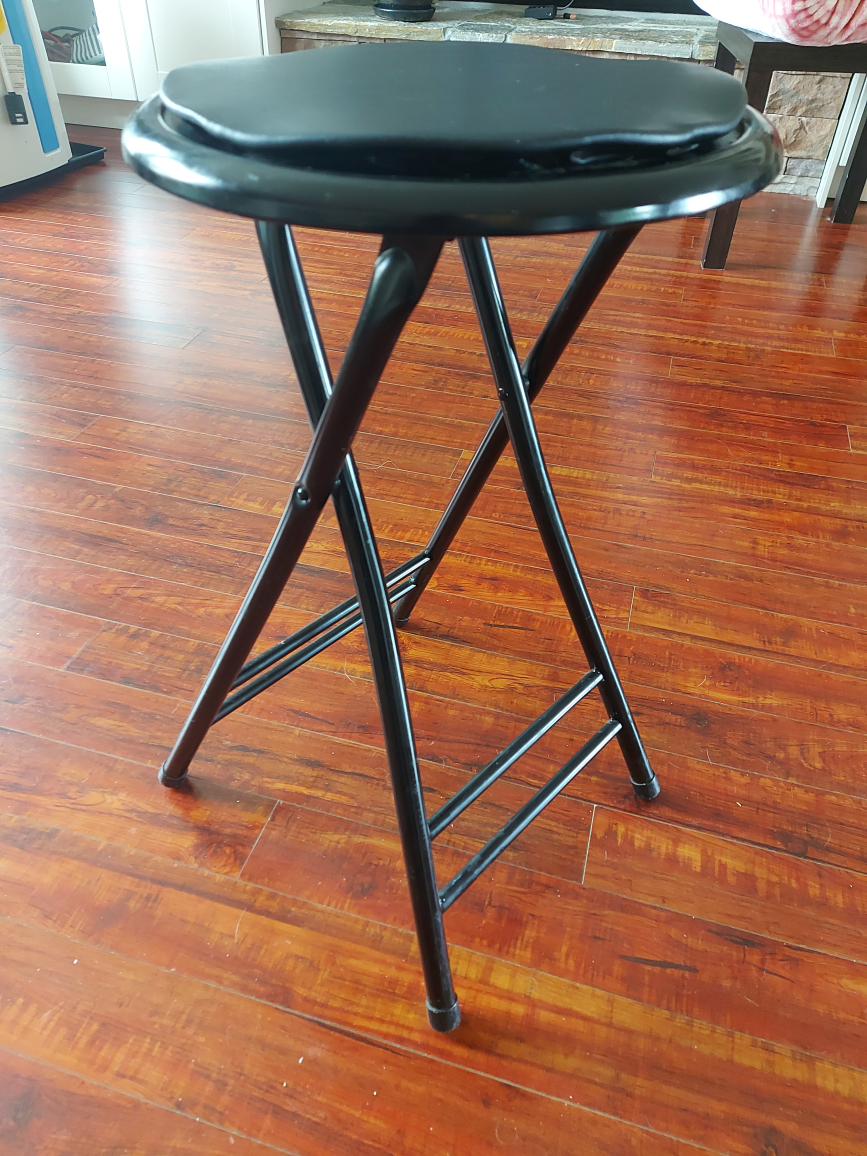 Folding Stool - Black