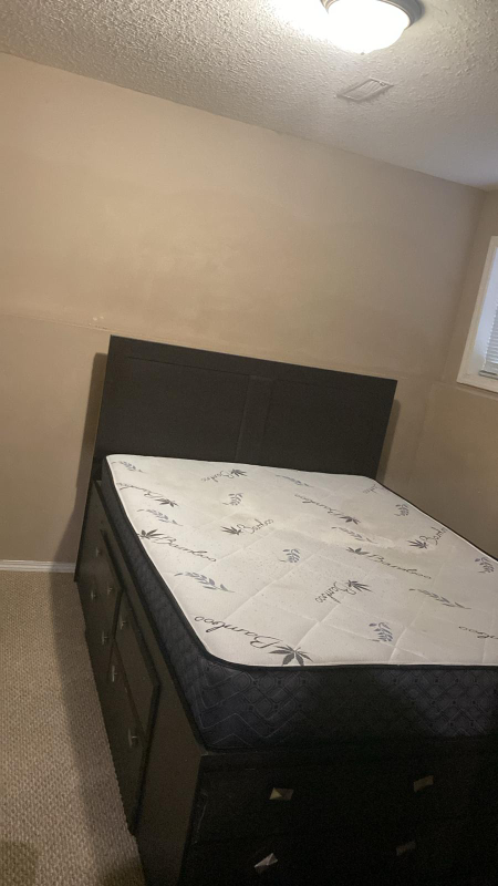 Queen Size Bed with Mattress