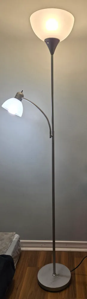 Floor Lamp with Double Lights thumbnail