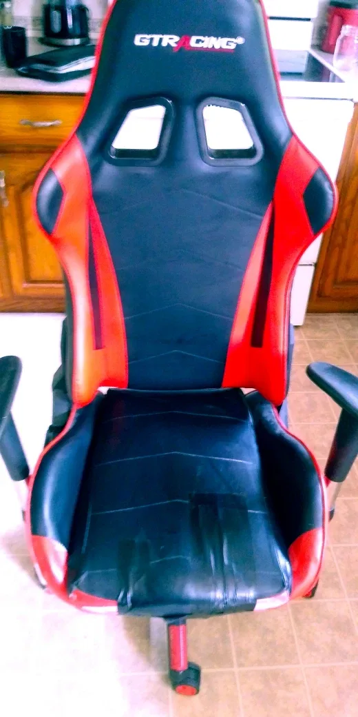 GTRacing Gaming Chair - Black and Red thumbnail