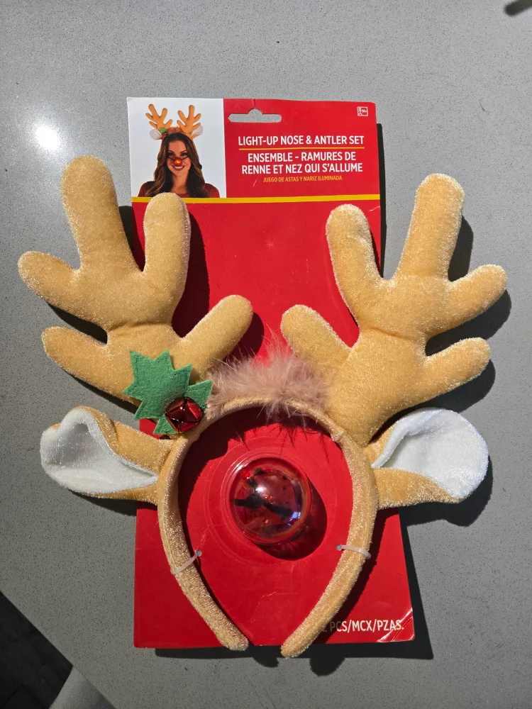 Light-up Nose & Antler Set thumbnail