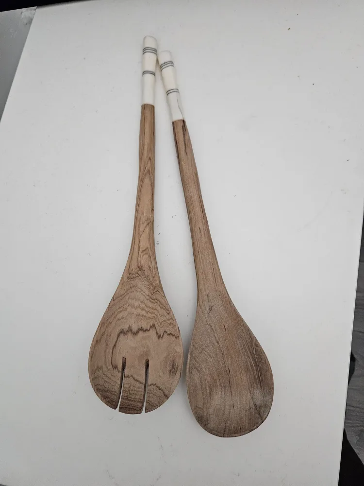 Wooden Salad Servers image indicator(2)