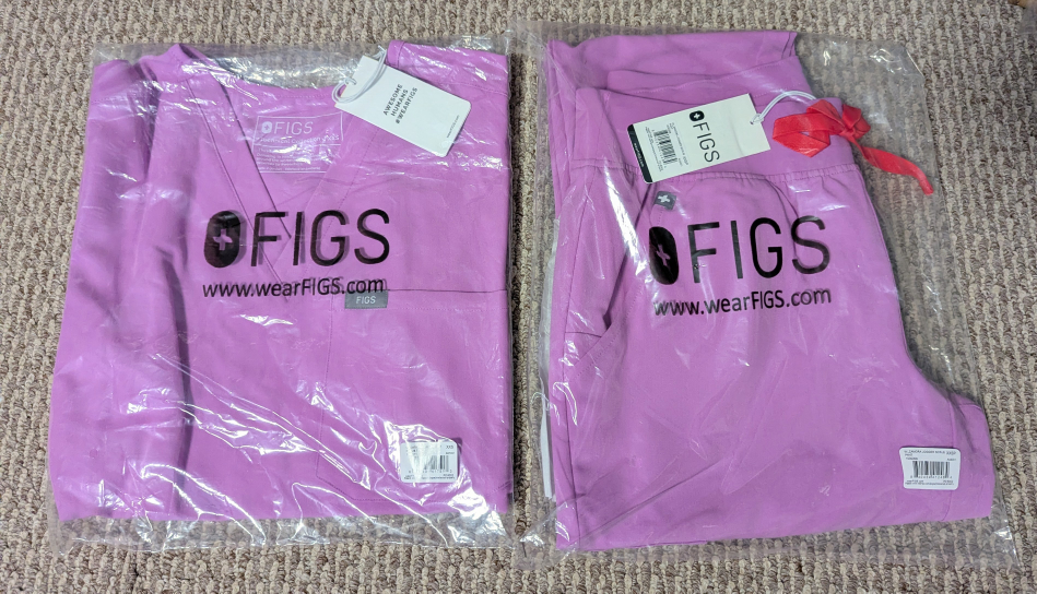 new figs scrubs