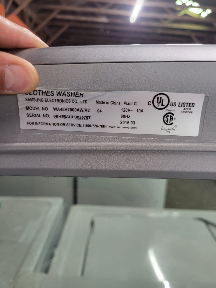 Samsung Top Load Washer - photo 3