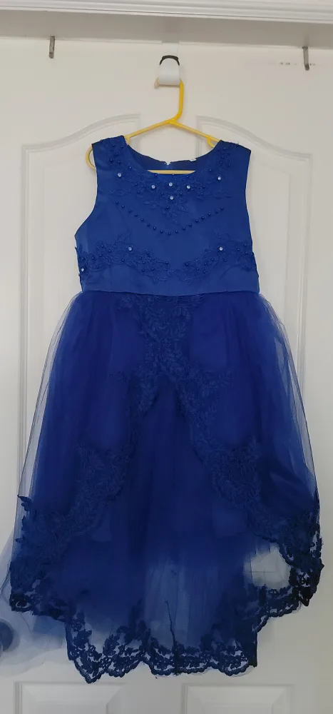Blue Dress aeze 10-12 thumbnail