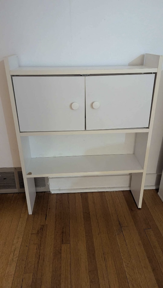 White Cabinet with Doors #freecycle