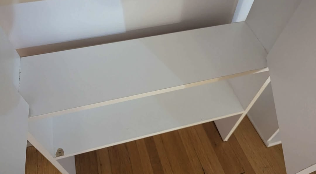 White Cabinet with Doors #freecycle - photo 3