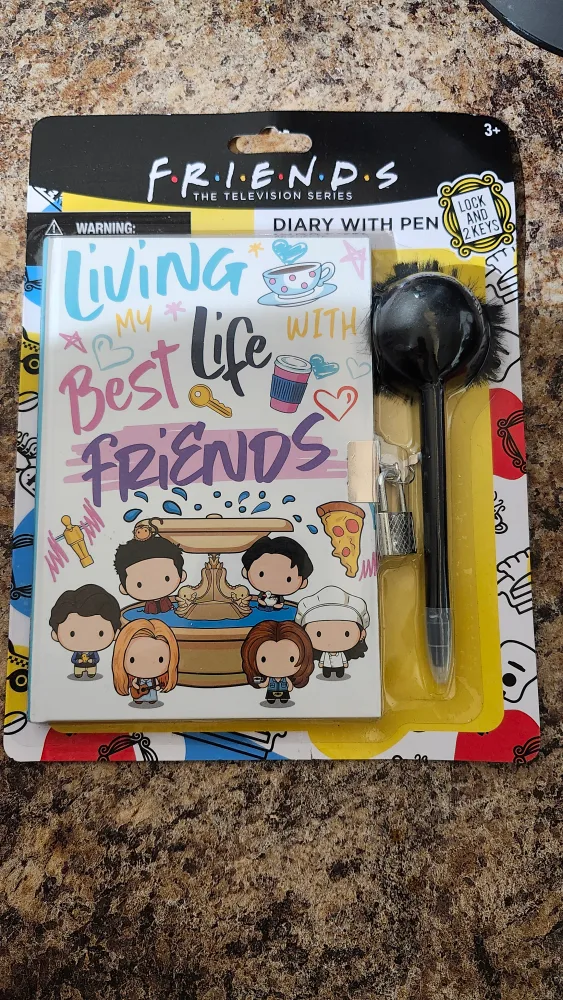 Friends Diary with Pen - New thumbnail