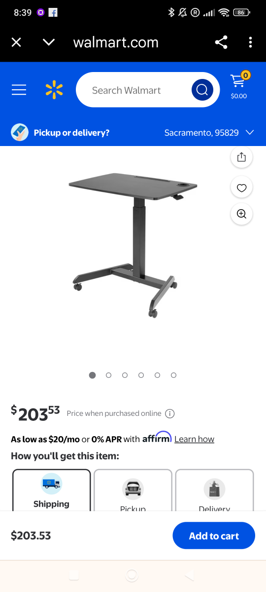 Rolling Laptop Desk
