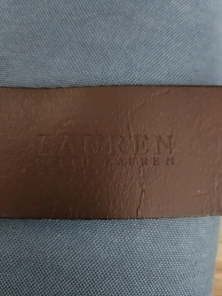 Ralph Lauren Brown Belt genuine leather image indicator(3)