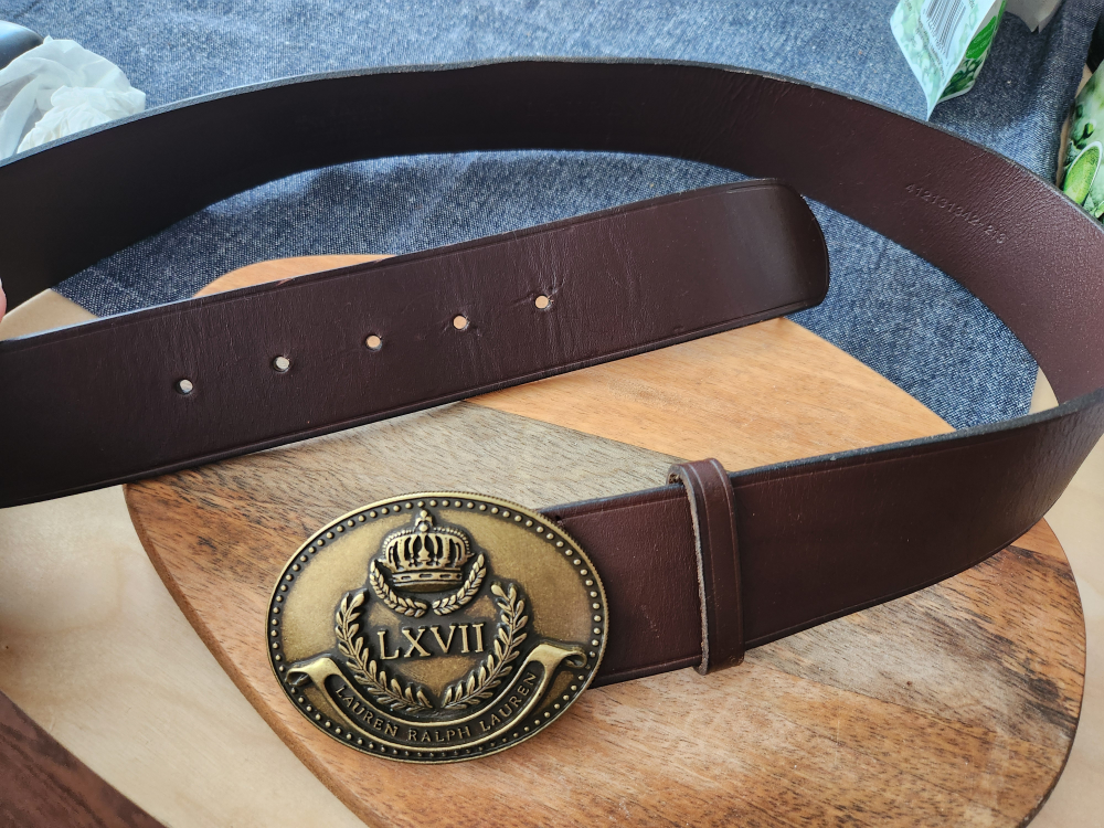 Ralph Lauren Brown Belt genuine leather