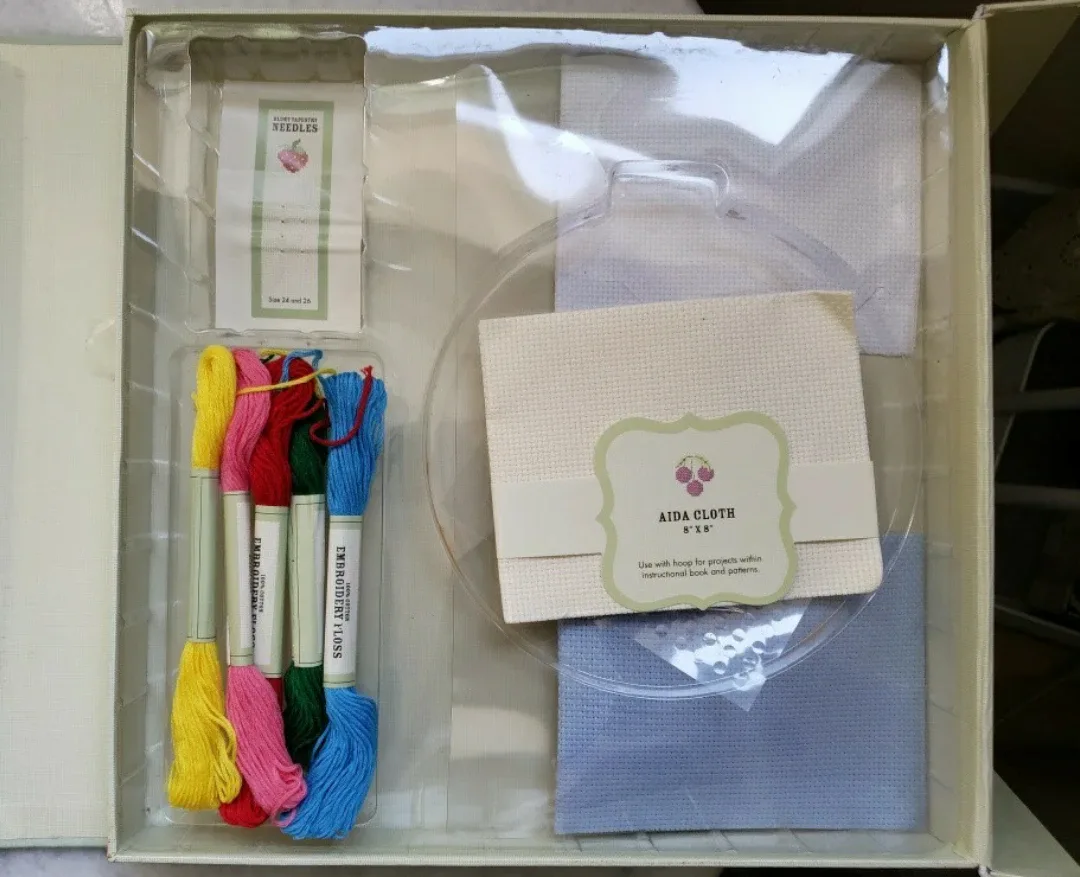 Cross Stitch Kit - With introduction booklet 💚🥕 image indicator(3)