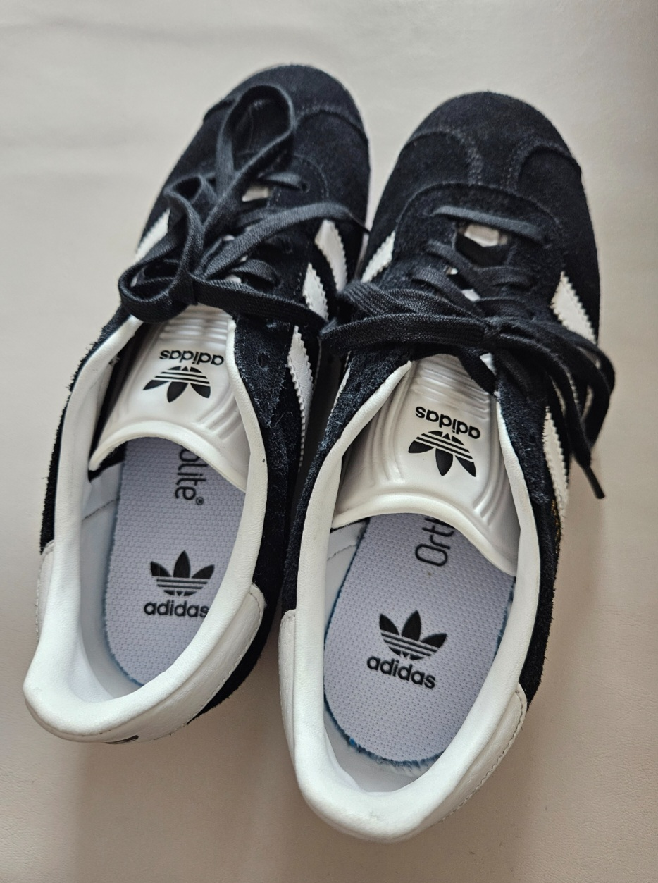 Adidas Gazelle Sneakers - Black & White - photo 3
