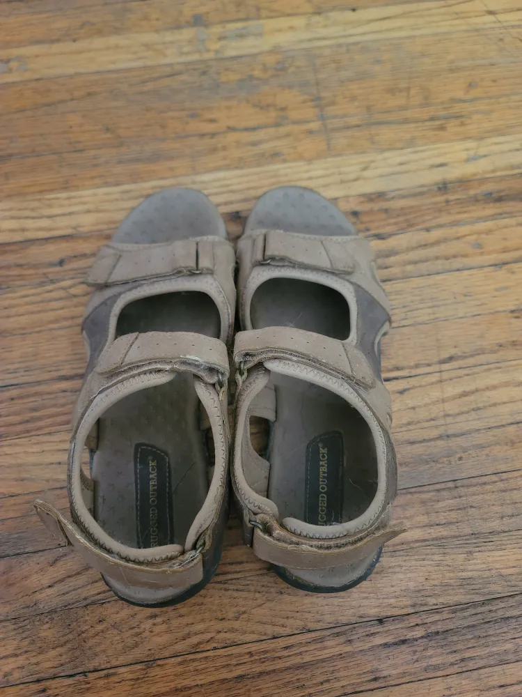 Rugged Outback Sandals size 10 #freecycle thumbnail