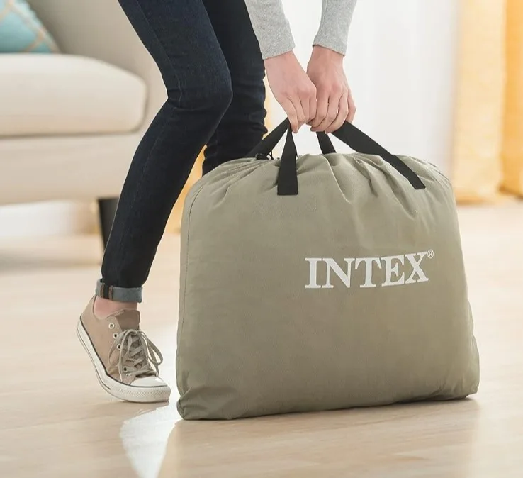 Intex Air Mattress - Queen Size - Built-in pump thumbnail