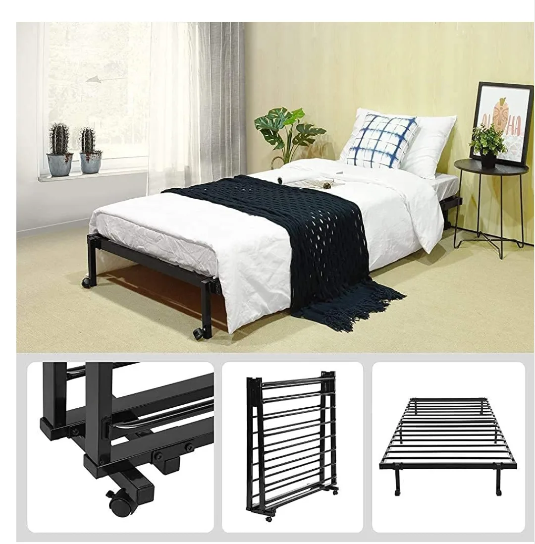 Foldable Metal Bed Frame image indicator(5)