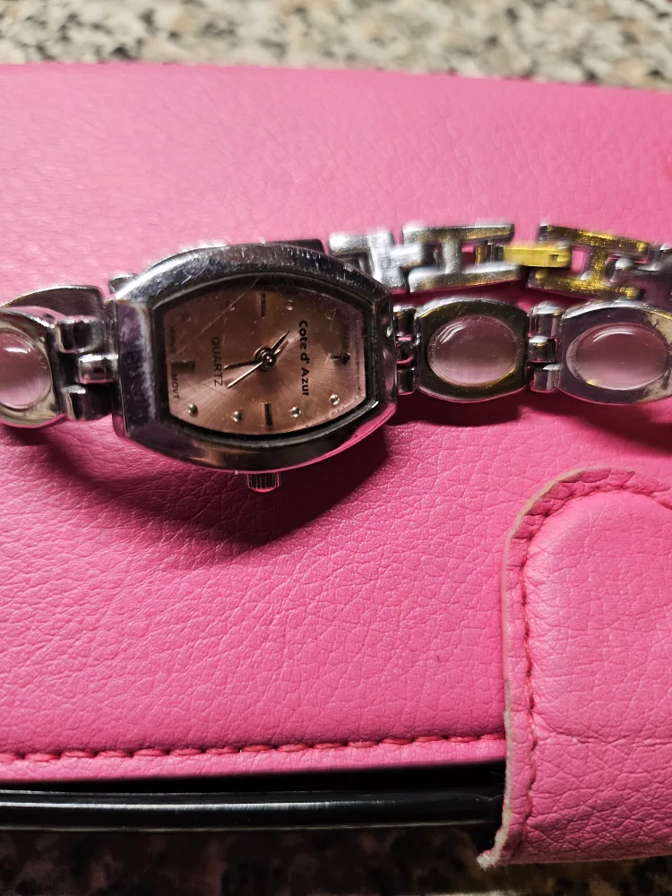 Women's Cote D'Azur, QUARTZ Watch, Pink #freecycle image indicator(8)