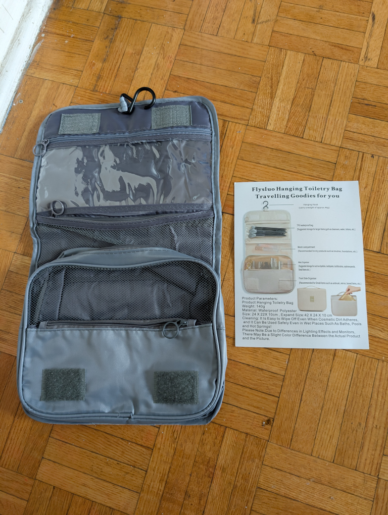 Flysluo Hanging Toiletry Bag - photo 2