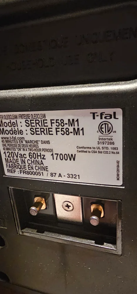 T-fal Easy Clean 3.5L Stainless Steel Deep Fryer image indicator(2)