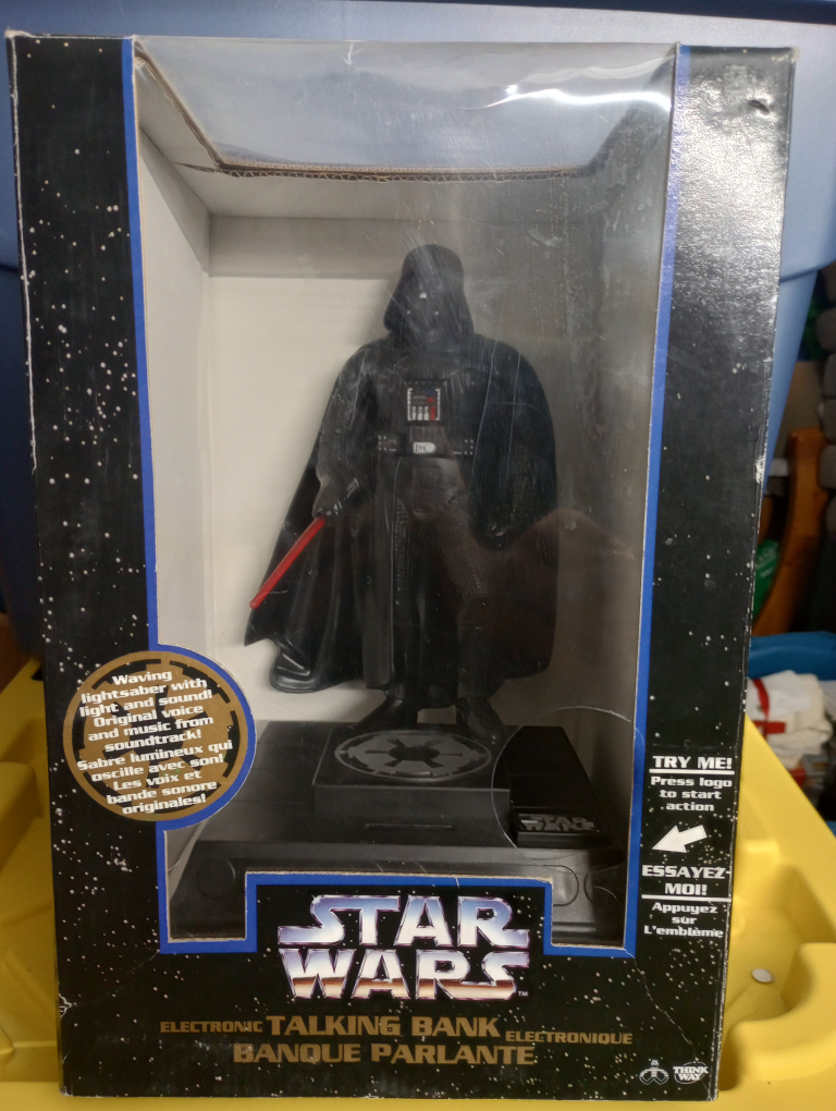 Star Wars Darth Vader Electronic Talking Bank - photo 3
