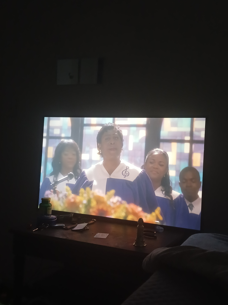 Television with Console Attached