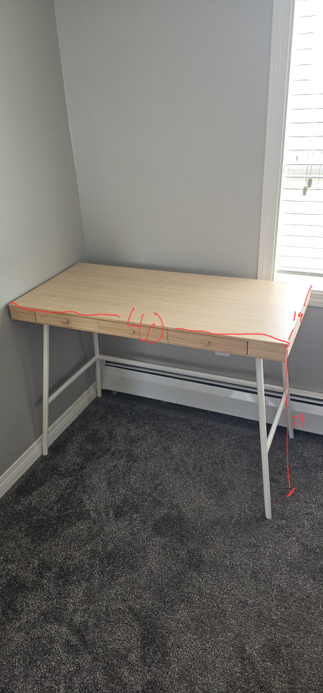 Stylish Desk with Drawers - photo 2