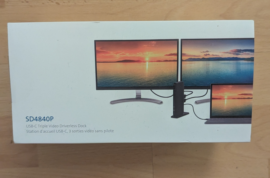 Kensington SD4840P USB-C Triple Video Driverless Dock