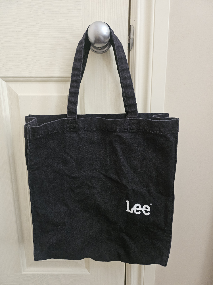 Lee (Lee Japan) Black Tote Eco Bag