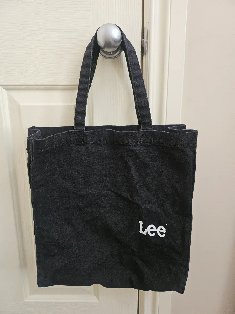 Lee (Lee Japan) Black Tote Eco Bag thumbnail