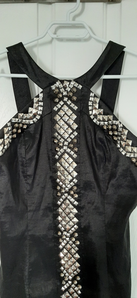 Jessica McClintock Black Dress - Size 10 - photo 5