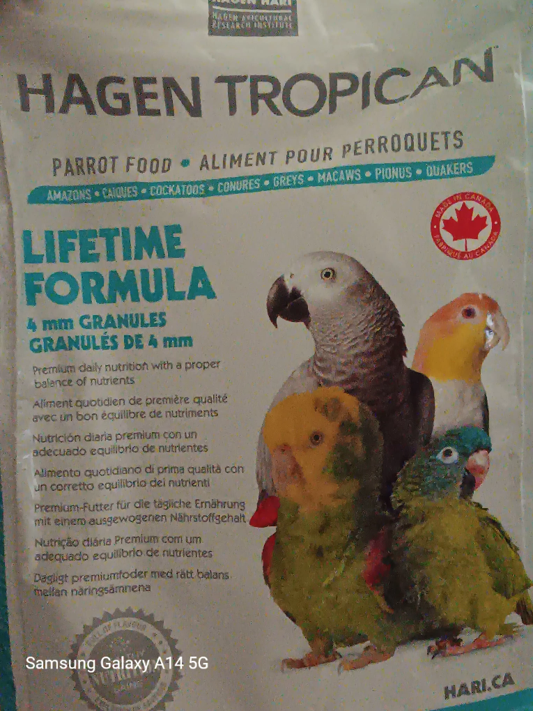 Hagen Tropican Lifetime Formula Bird Food - photo 2